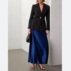 Polo Ralph Lauren Satin Maxi Skirt